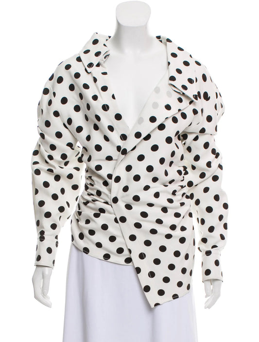 Chemise Jacquemus à pois T.36