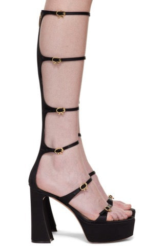 Sandales Gianvito Rossi noires T.38