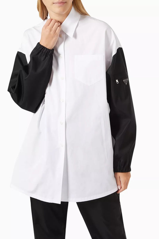 Chemise Prada blanche T.38