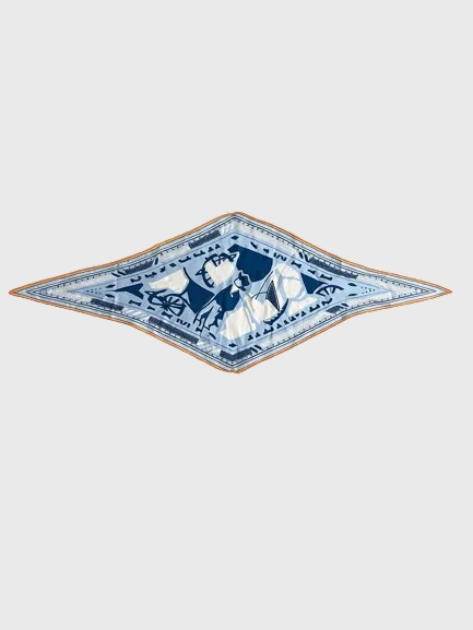 Foulard Hermes triangle