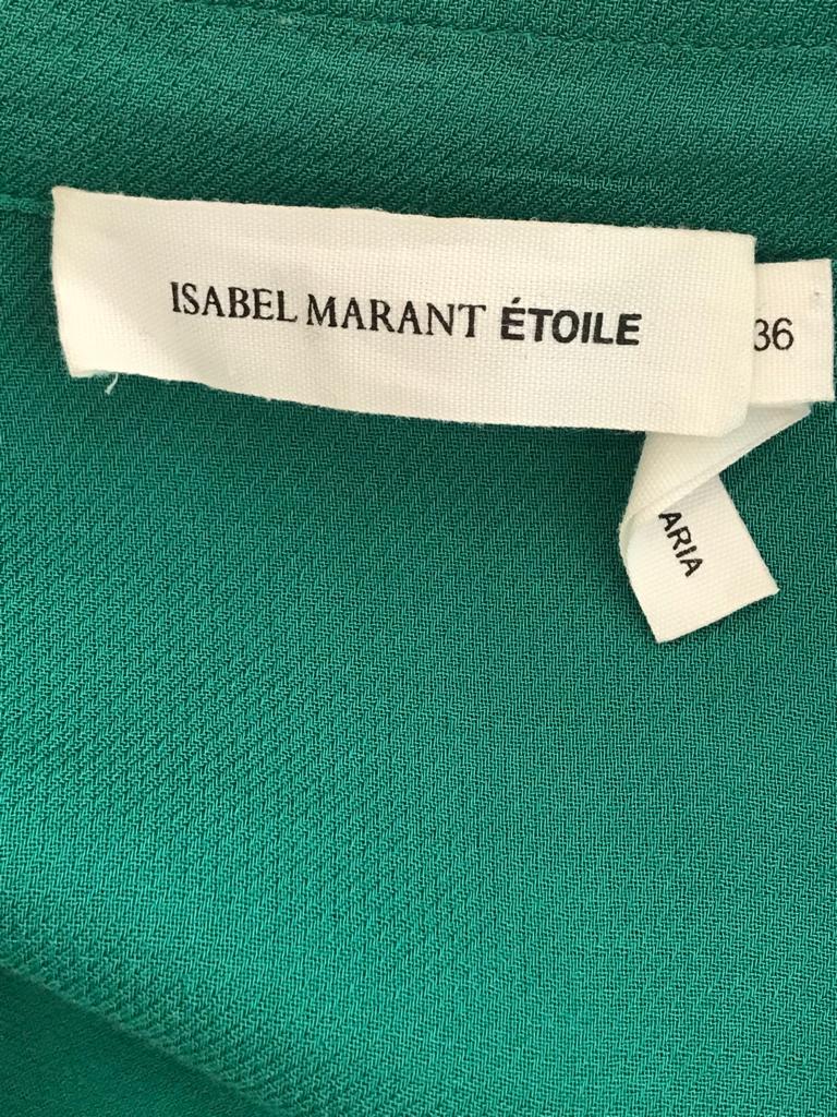 Robe Isabel Marant verte T.36