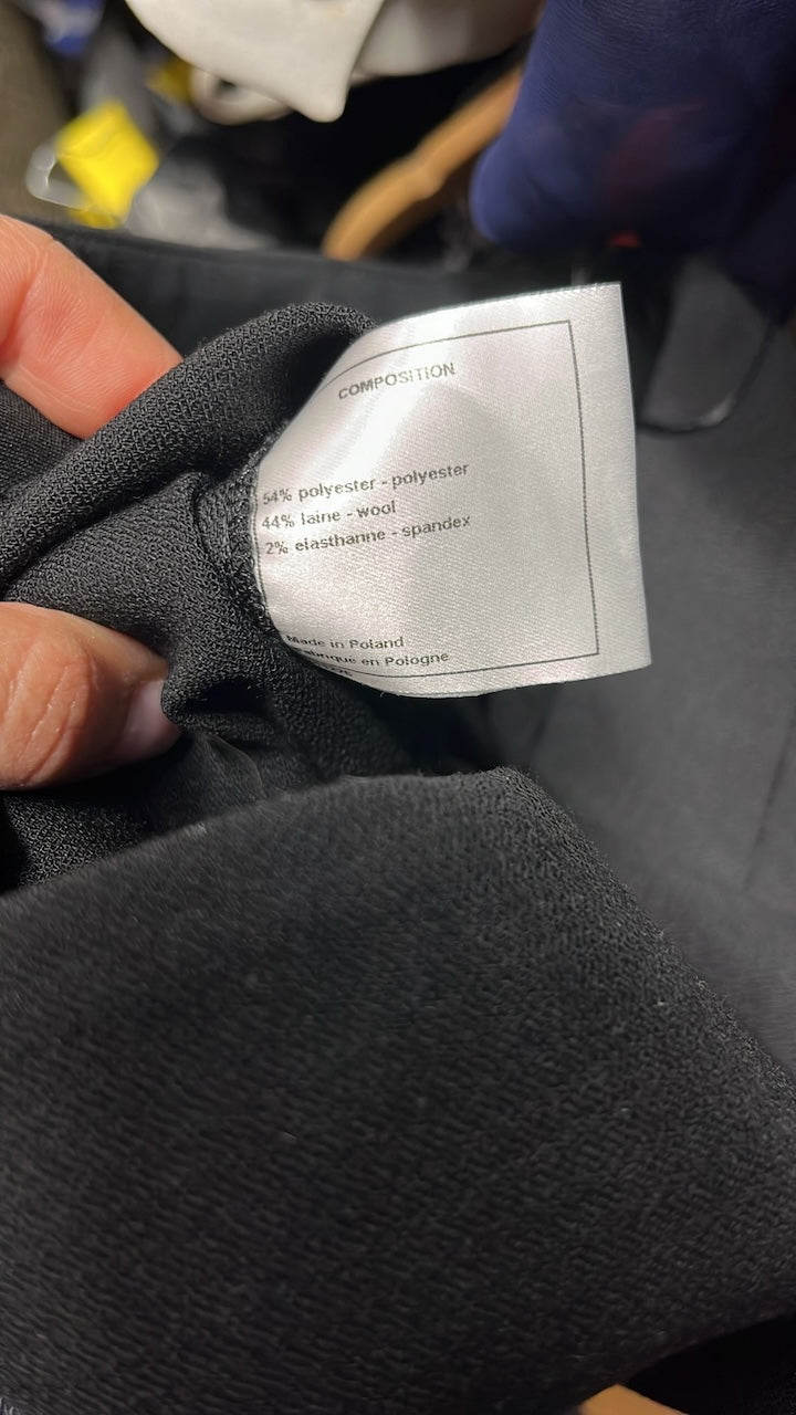 Pantalon Chanel noir T.42