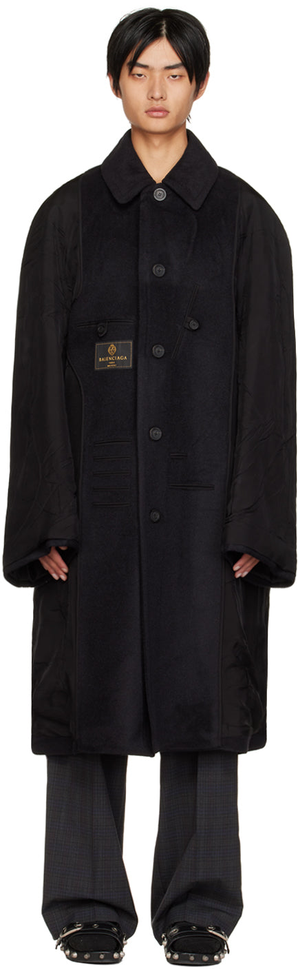 Manteau Balenciaga noir T.L