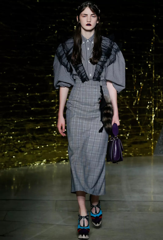 Chemise Miu Miu vichy T.34