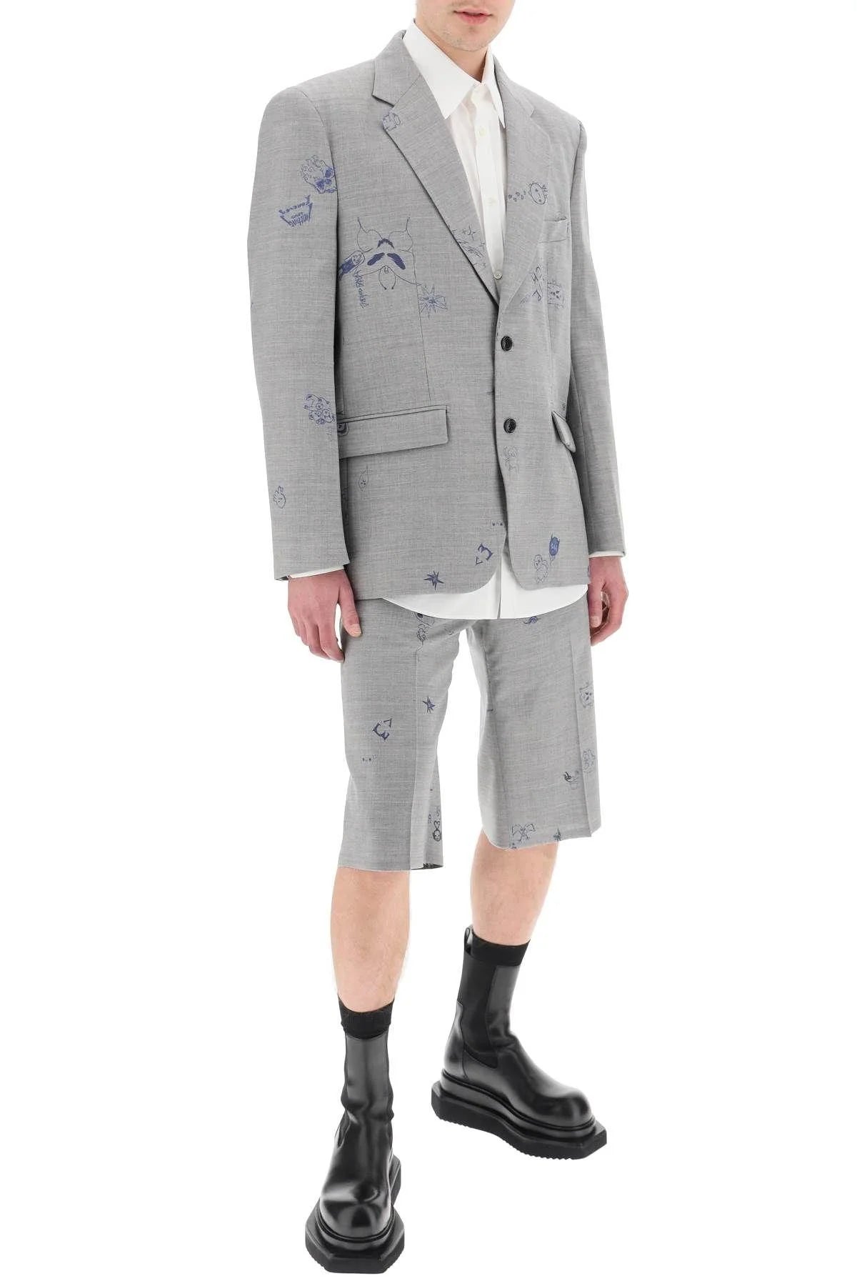 Blazer Vetements gris T.XS