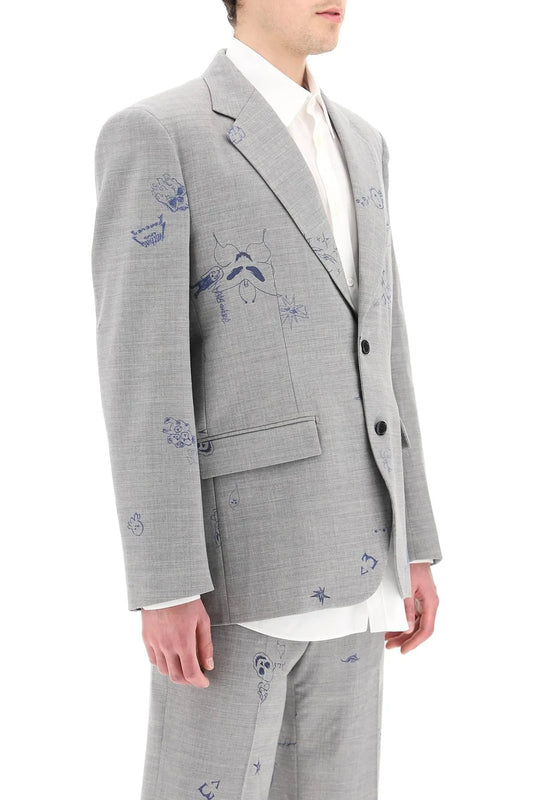 Blazer Vetements gris T.XS