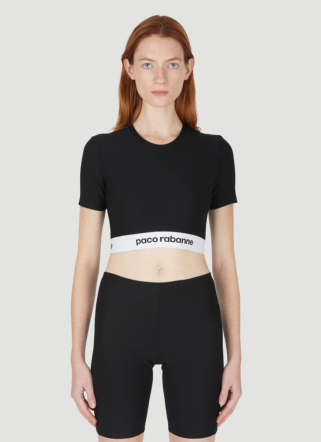 Top Paco Rabanne noir T.L