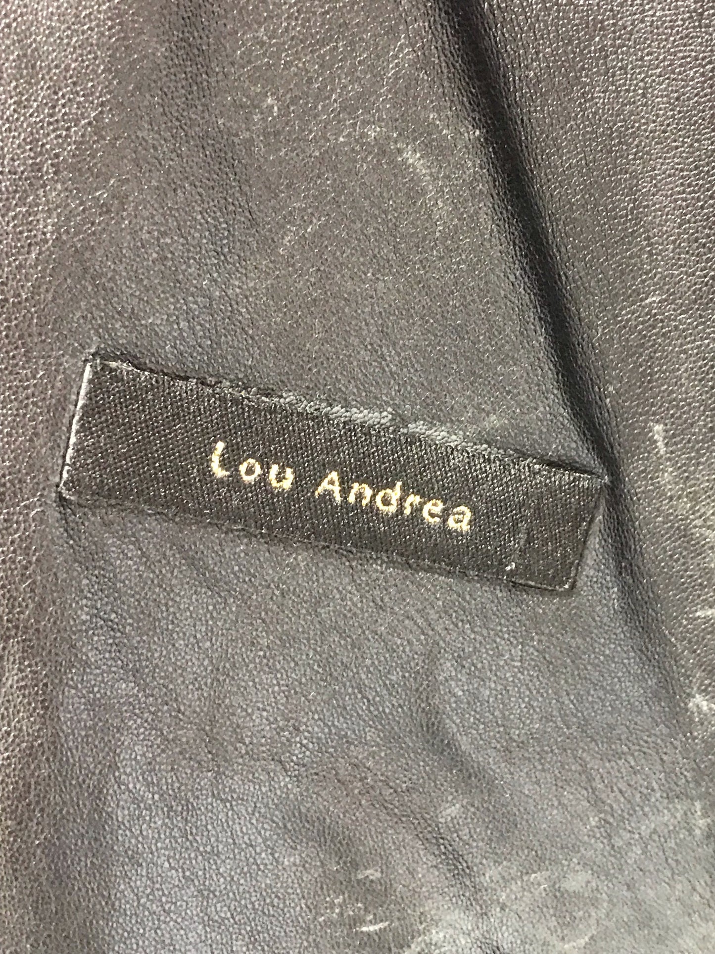 Gilet en peau lainée Lou Andrea T.38