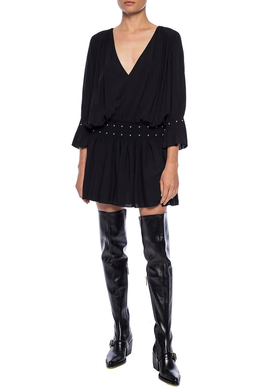 Robe Saint Laurent noire T.34