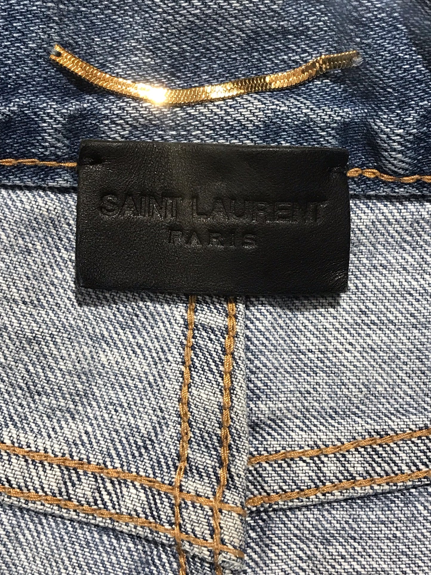 Jeans Saint Laurent bleu T.30