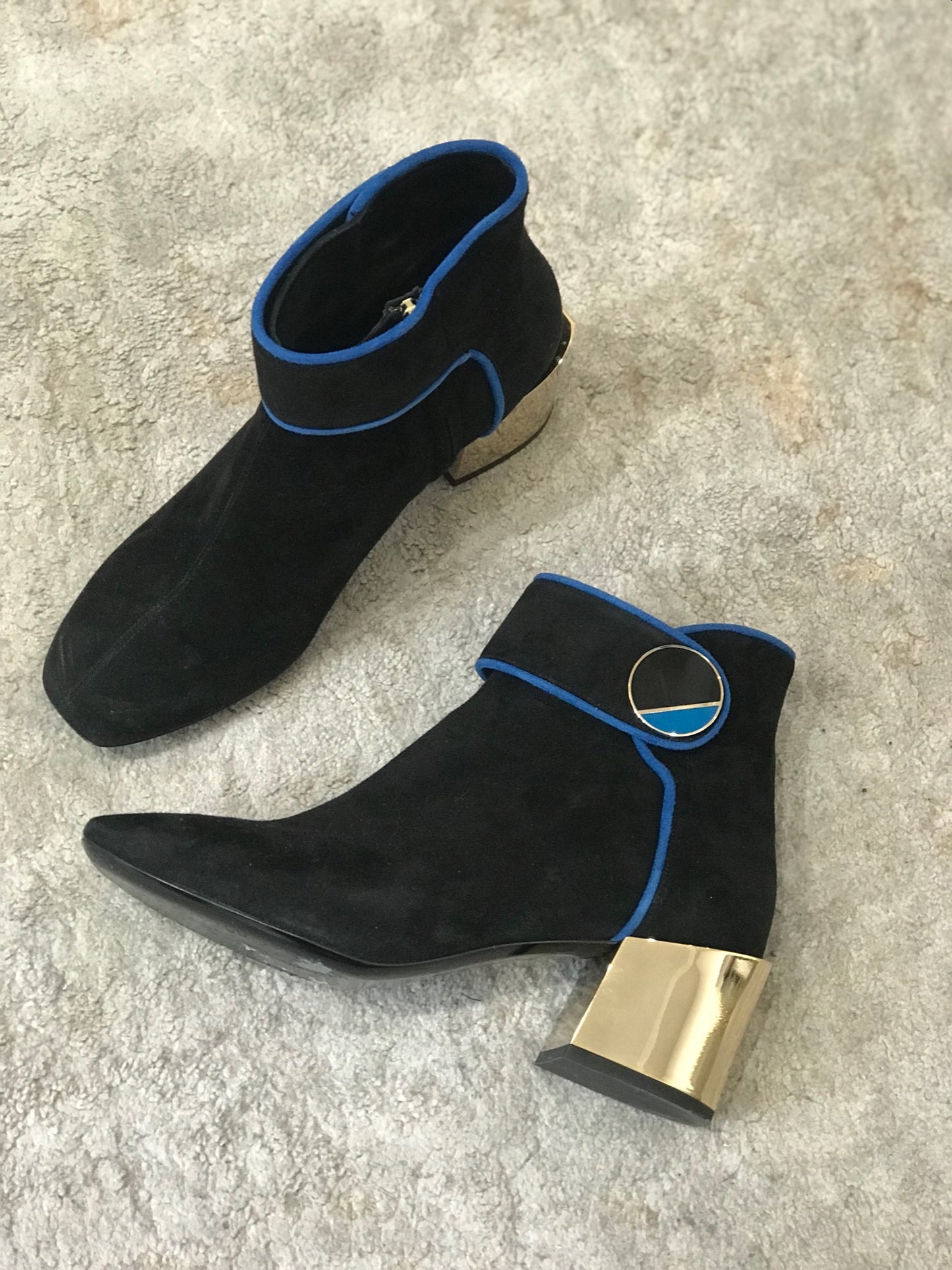 Boots Lanvin noirs T.37,5
