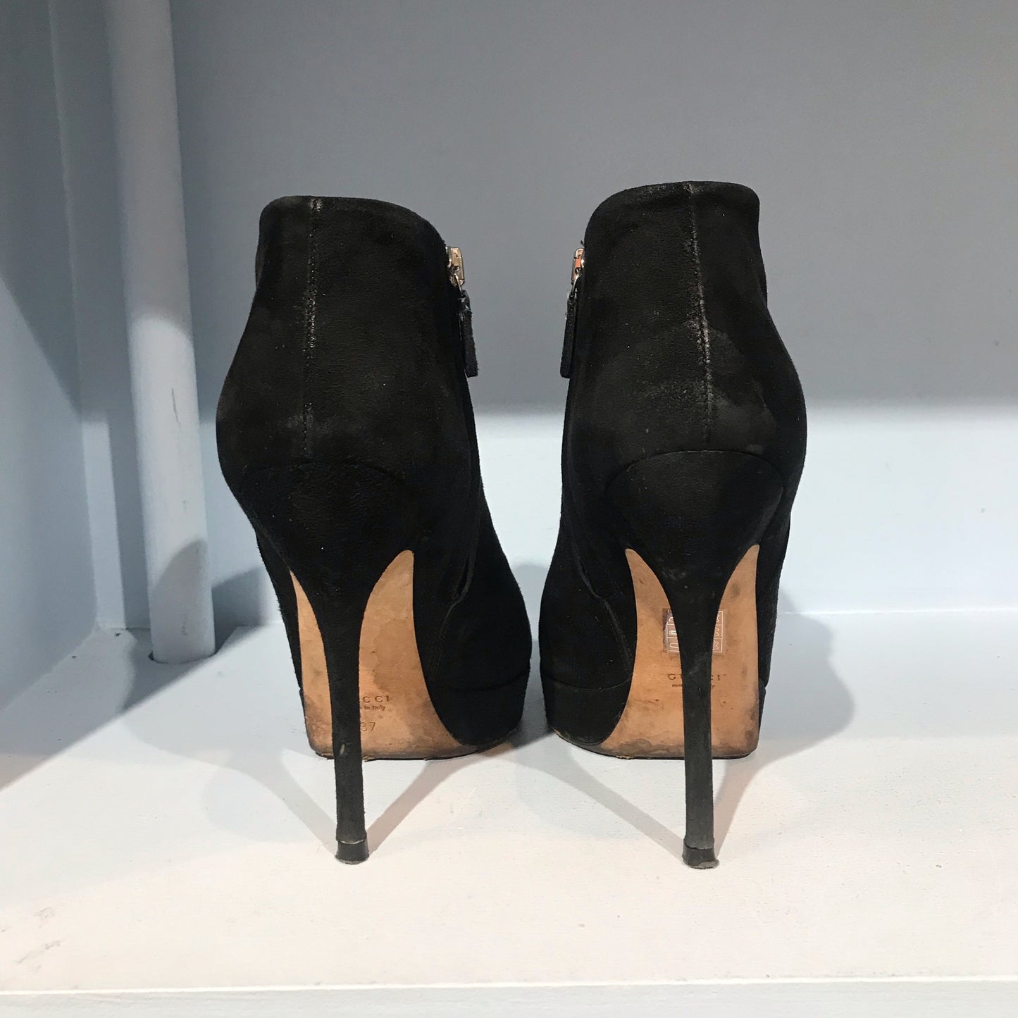 Boots Gucci noires T.37