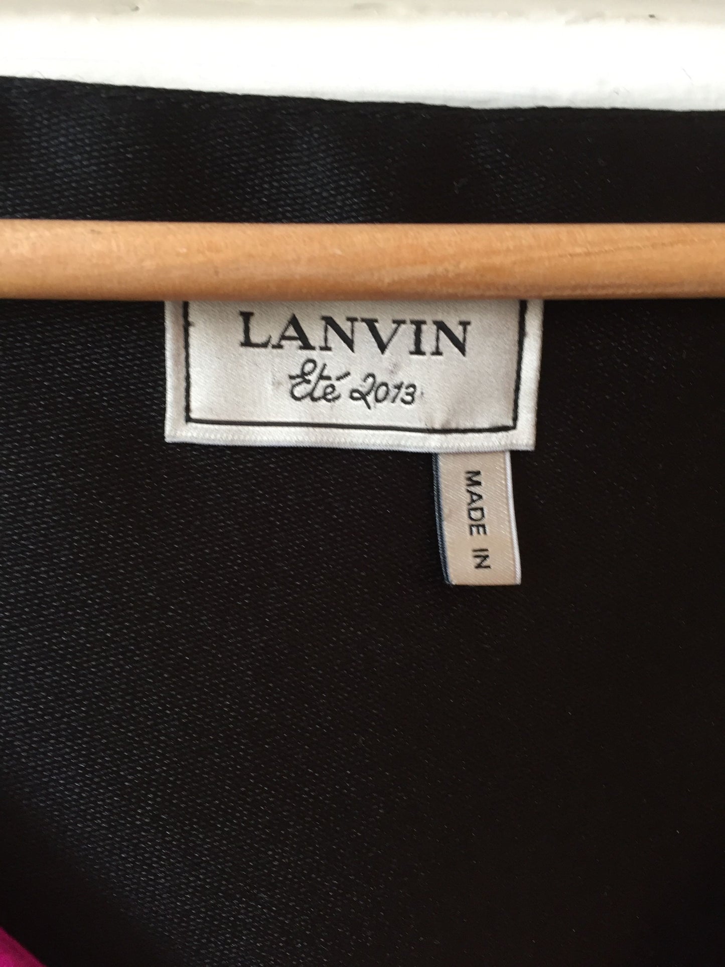Robe Lanvin fuchsia T.36