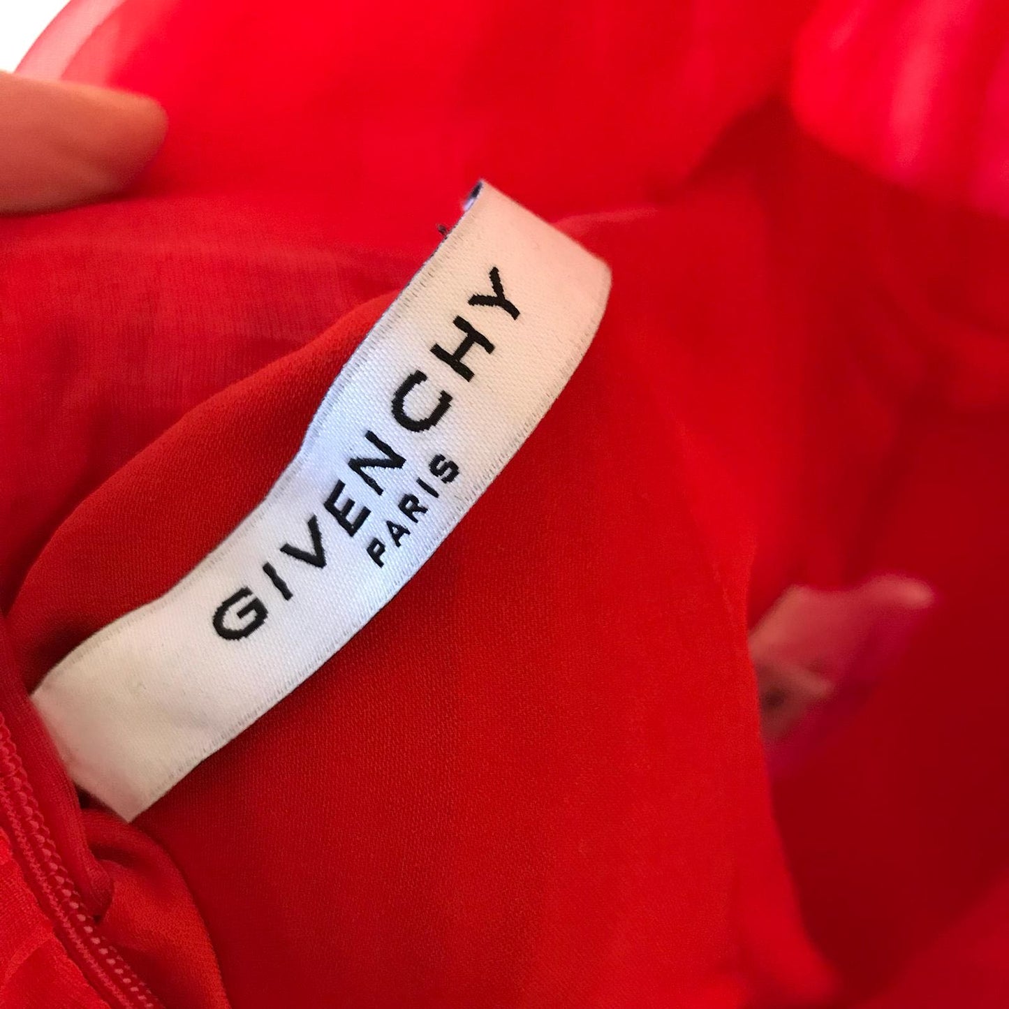 Robe Givenchy rouge T.36