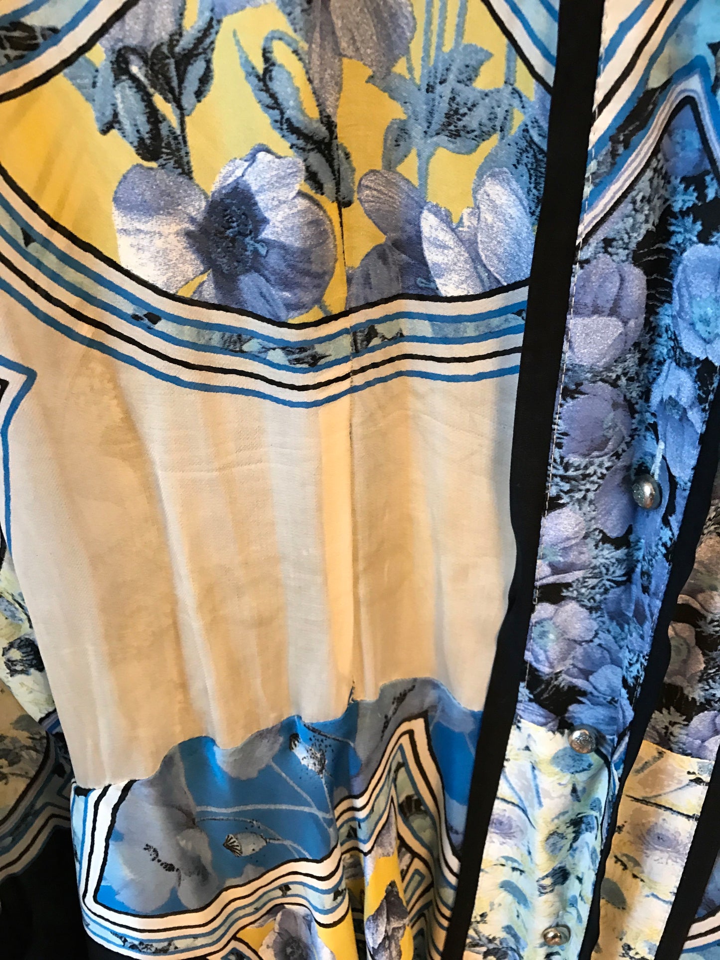 Robe Roberto Cavalli bleue T.38