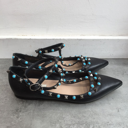 Ballerines Valentino Rockstud T.38