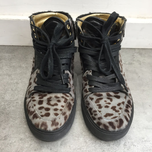 Baskets Yves Saint Laurent Leopard T.35 IT