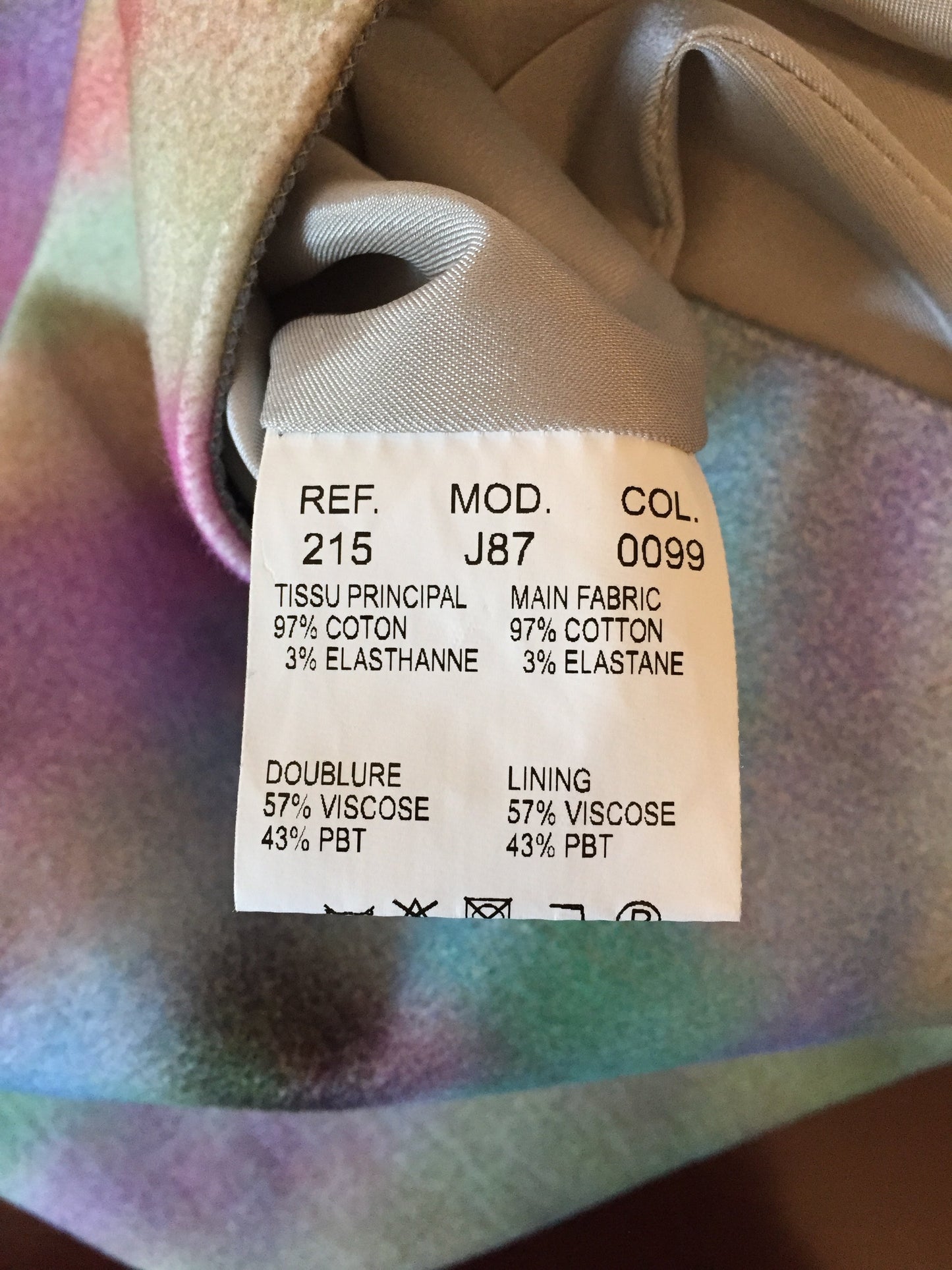 Jupe Carven Multicolore T.36
