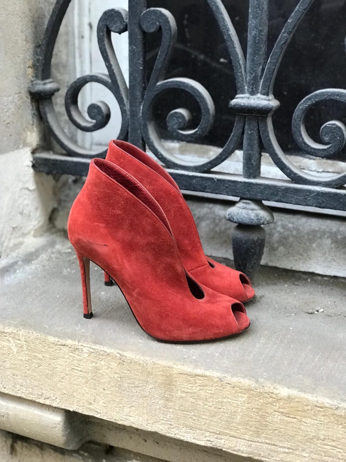 Gianvito rossi cheap red boots