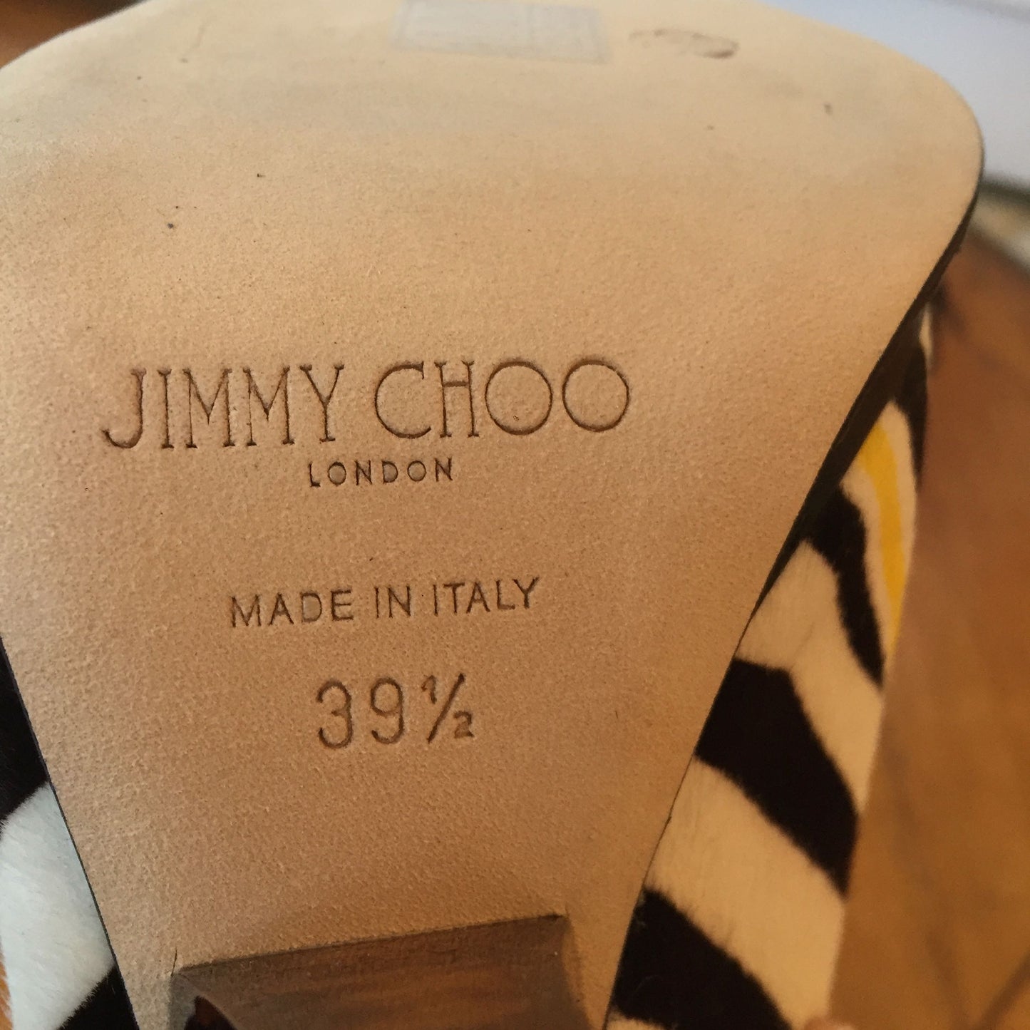 Sandales Jimmy Choo T.39,5 Neuves