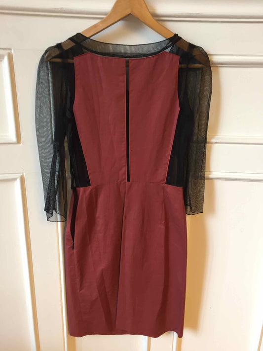 Robe Sonia Rykiel rouge T.36