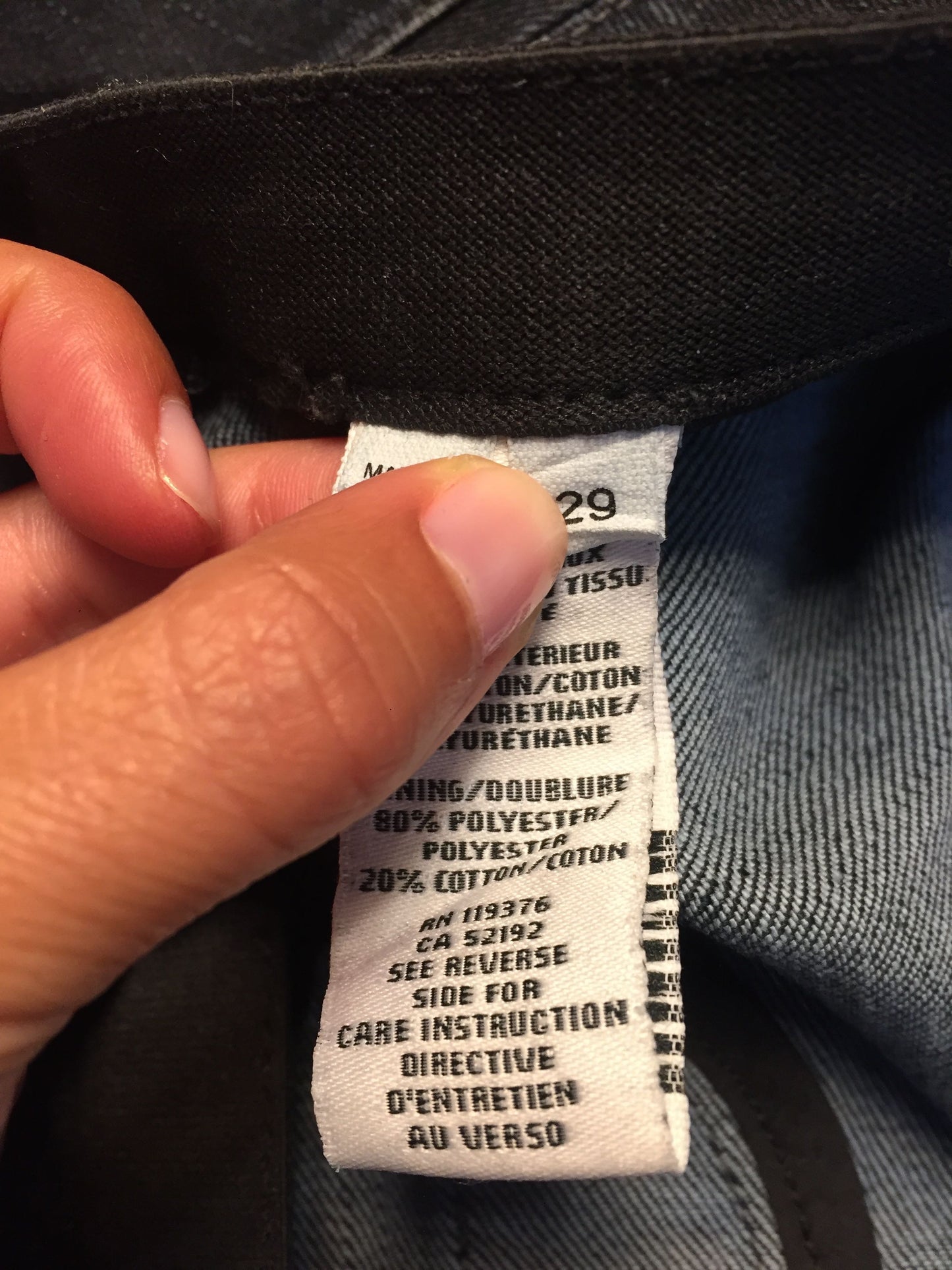 Jeans Helmut Lang bleu T.29