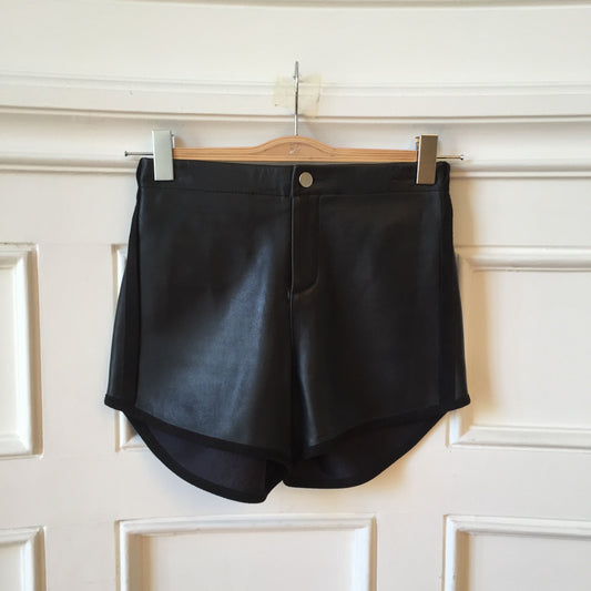 Short American Retro en cuir T.38