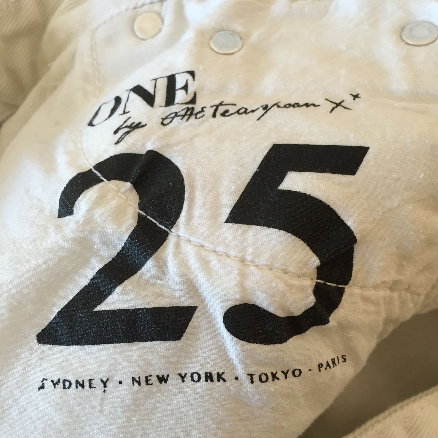 Jeans One Teaspoon blanc T.25