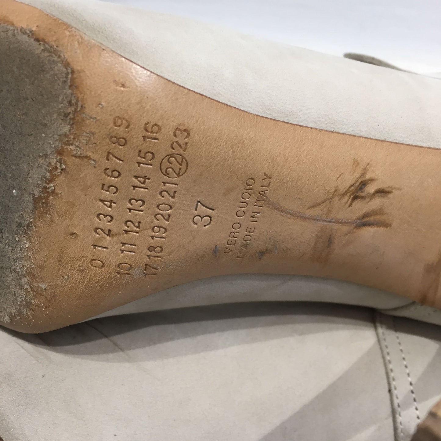 Boots Maison Martin Margiela Beiges T.37