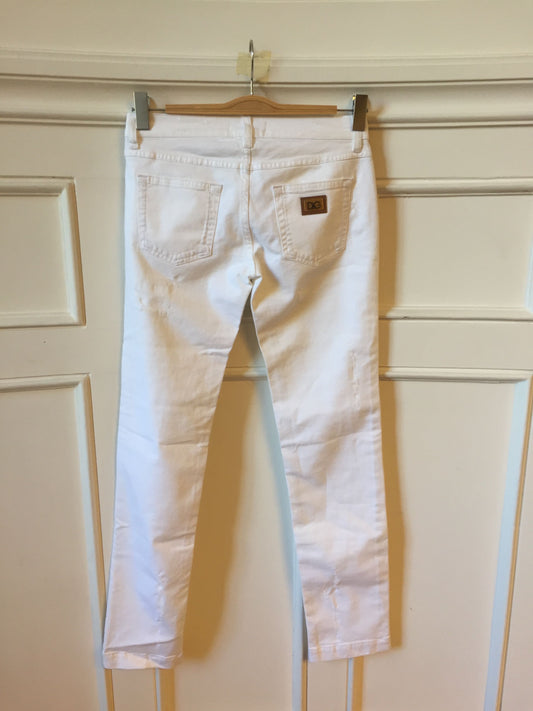 Jeans Dolce & Gabbana Blanc T.36