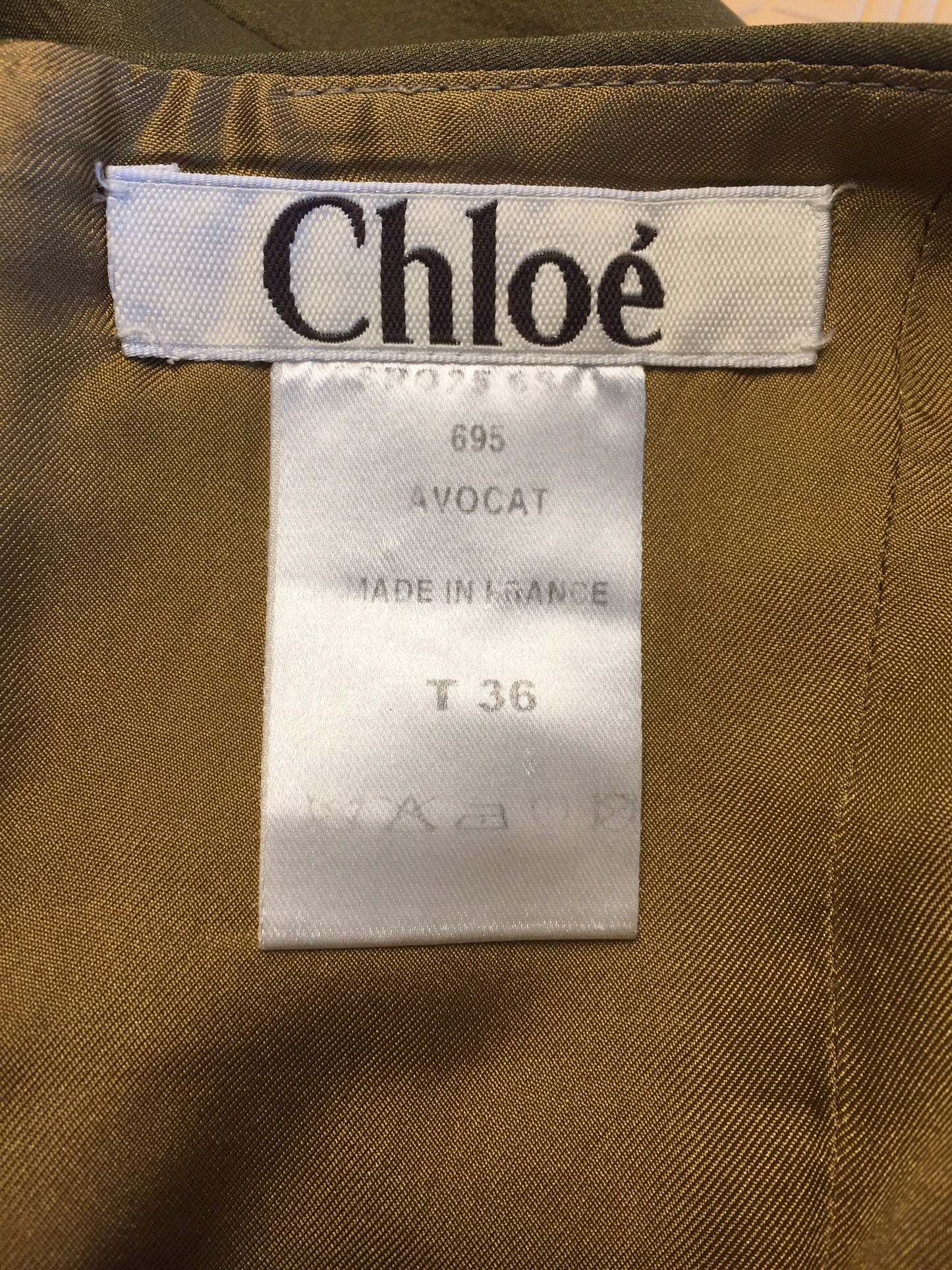 Robe Chloé Bustier T.36