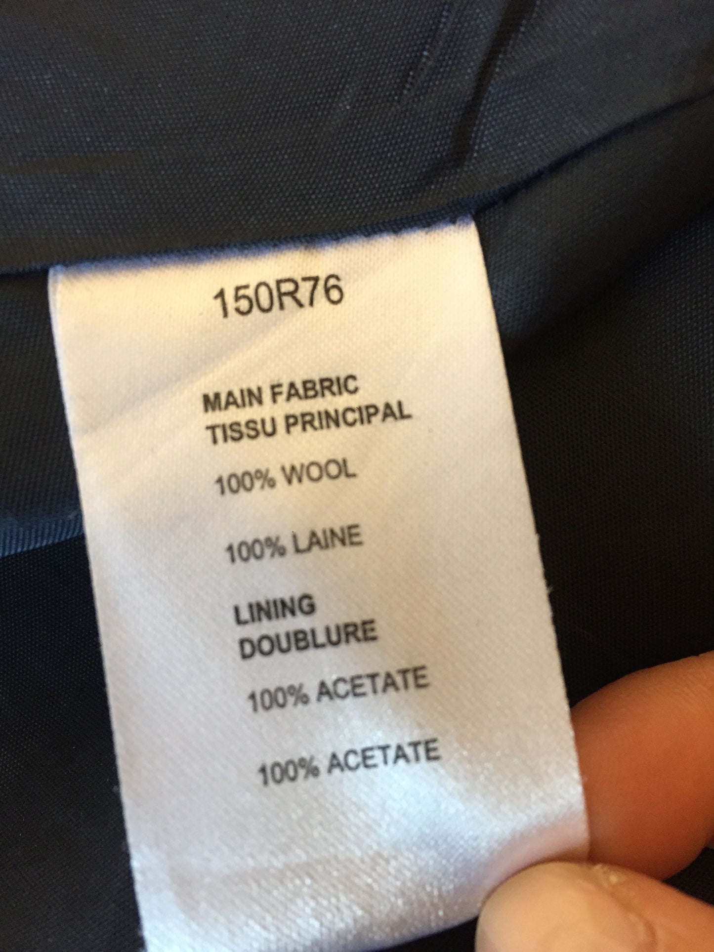 Robe Carven bleue T.38