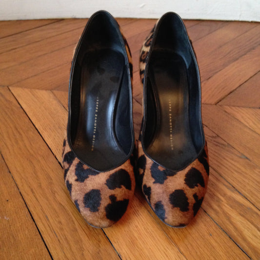 Escarpins Giuseppe Zanotti Leopard T.37