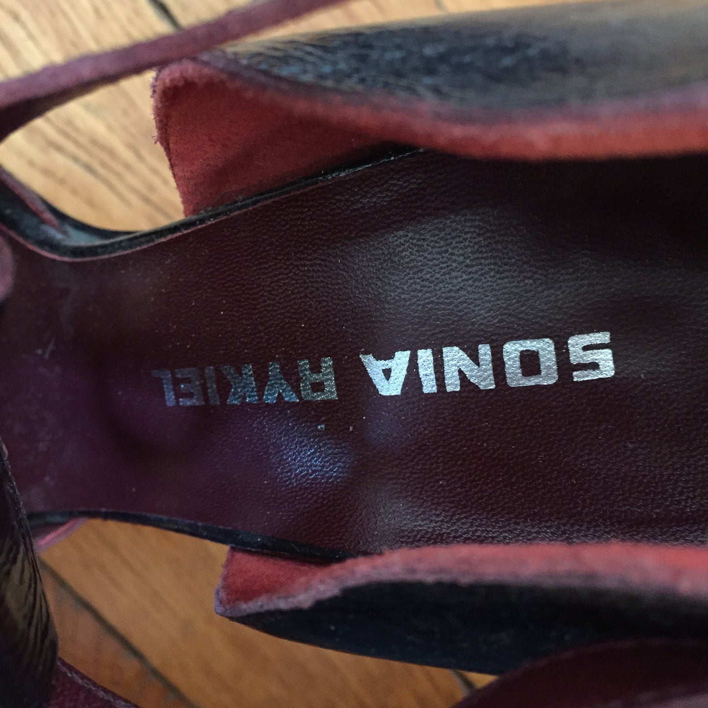 Sandales Sonia Rykiel Bordeaux T.35