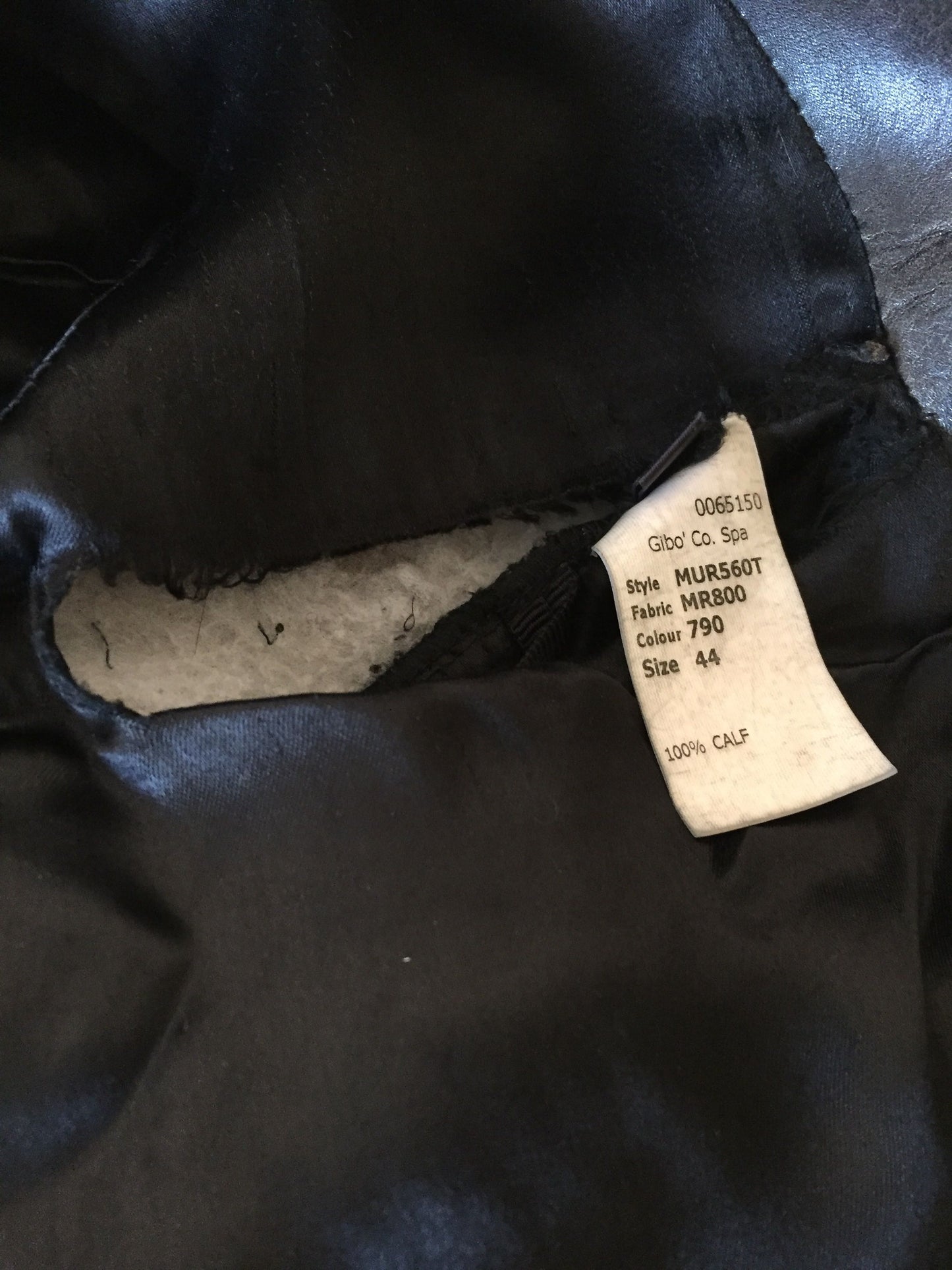 Veste en cuir Marc Jacobs homme T.44