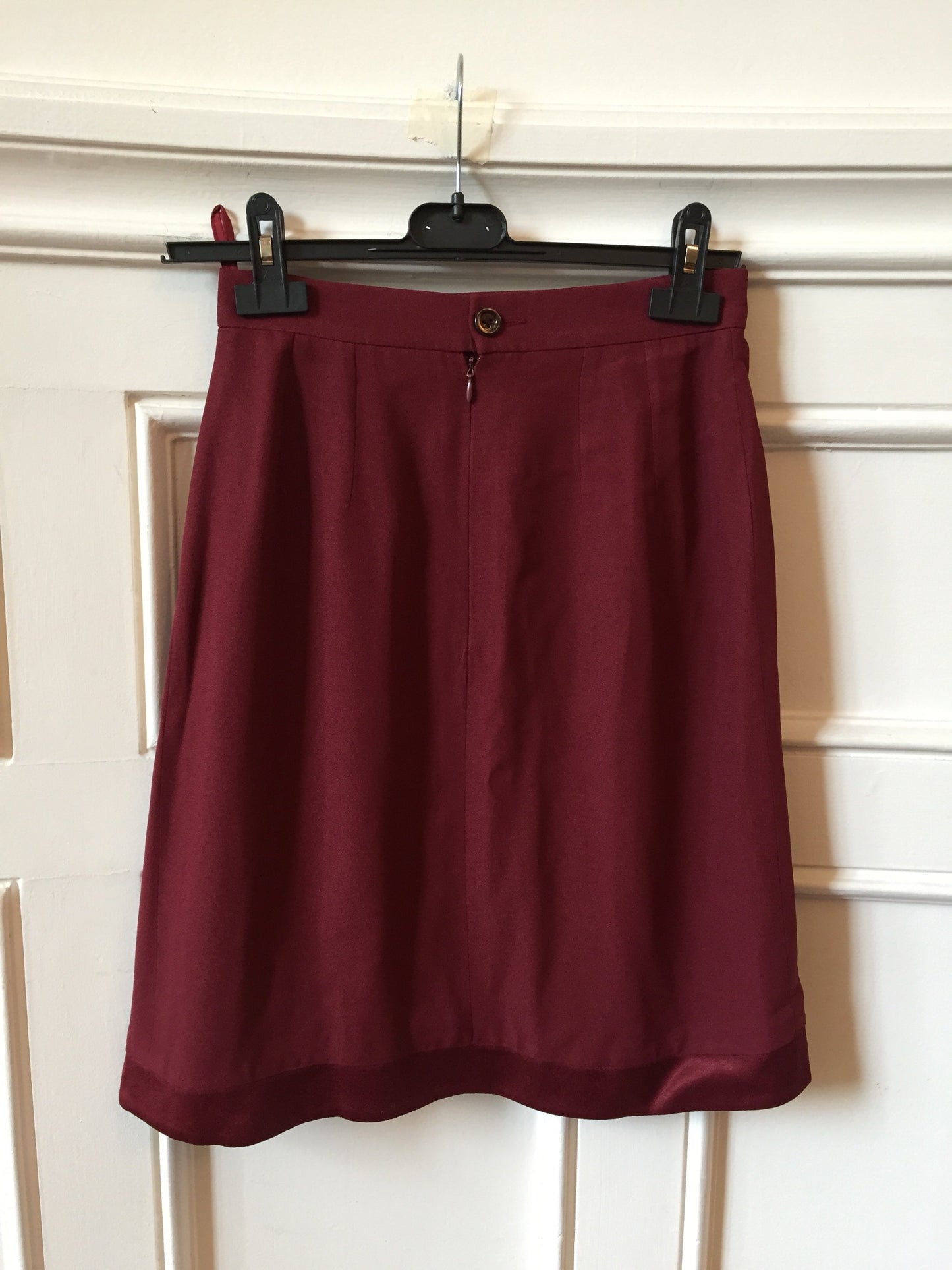 Jupe Balenciaga bordeaux T.38