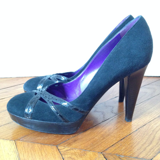 Escarpins Sergio Rossi Noirs T.38