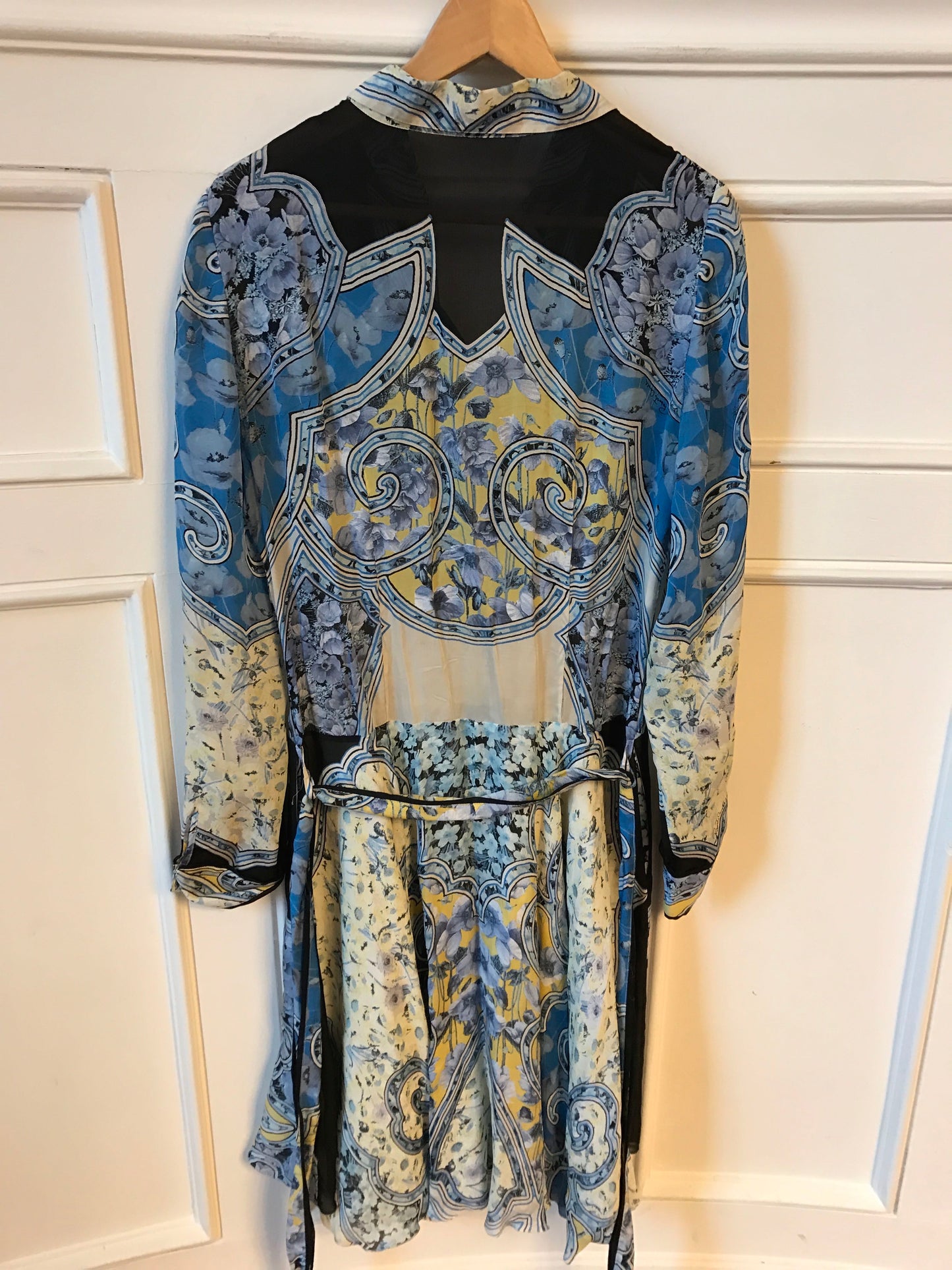Robe Roberto Cavalli bleue T.38