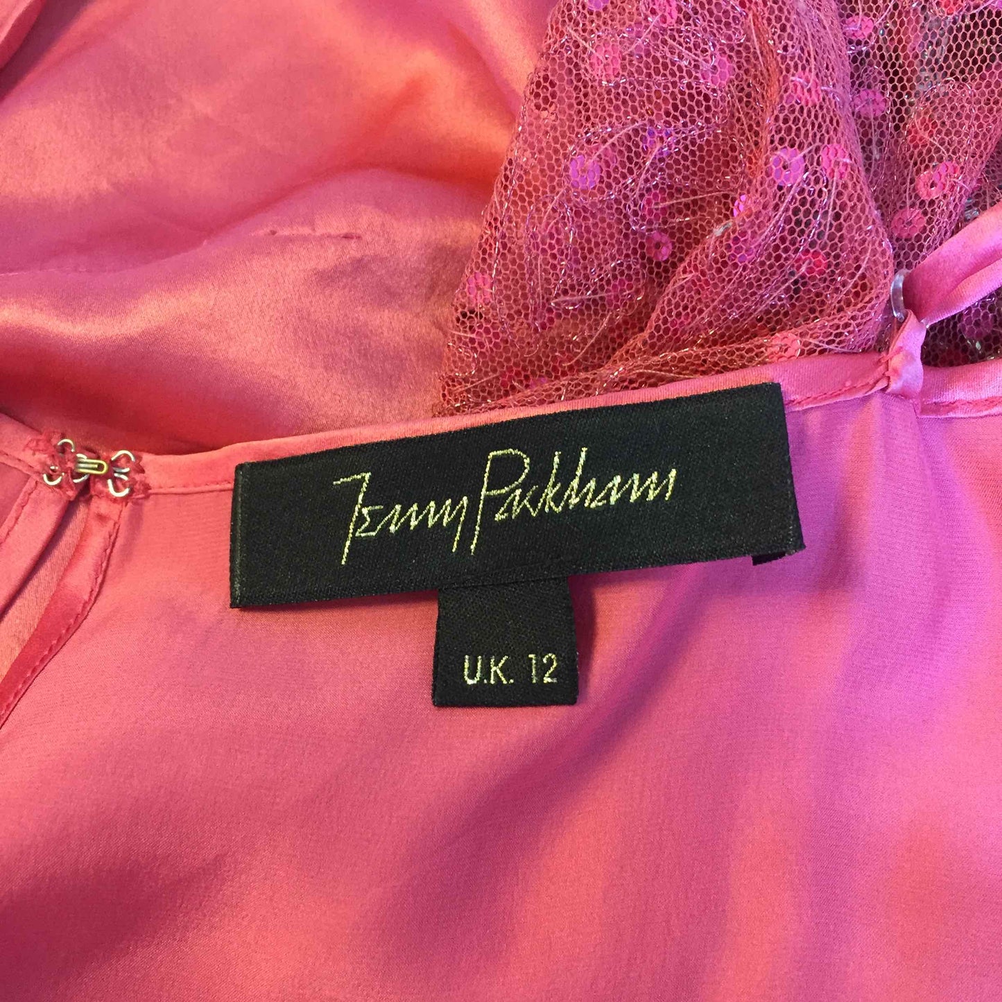 Robe Jenny Packham rose T.S/M