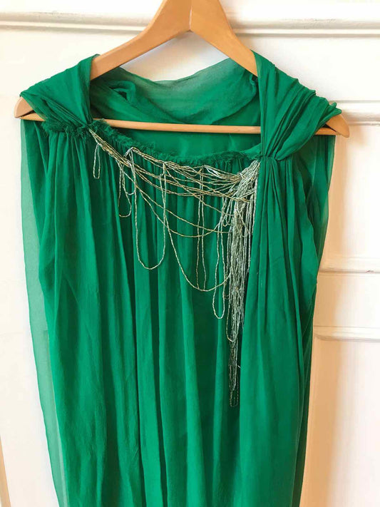 Robe Lanvin verte T.36