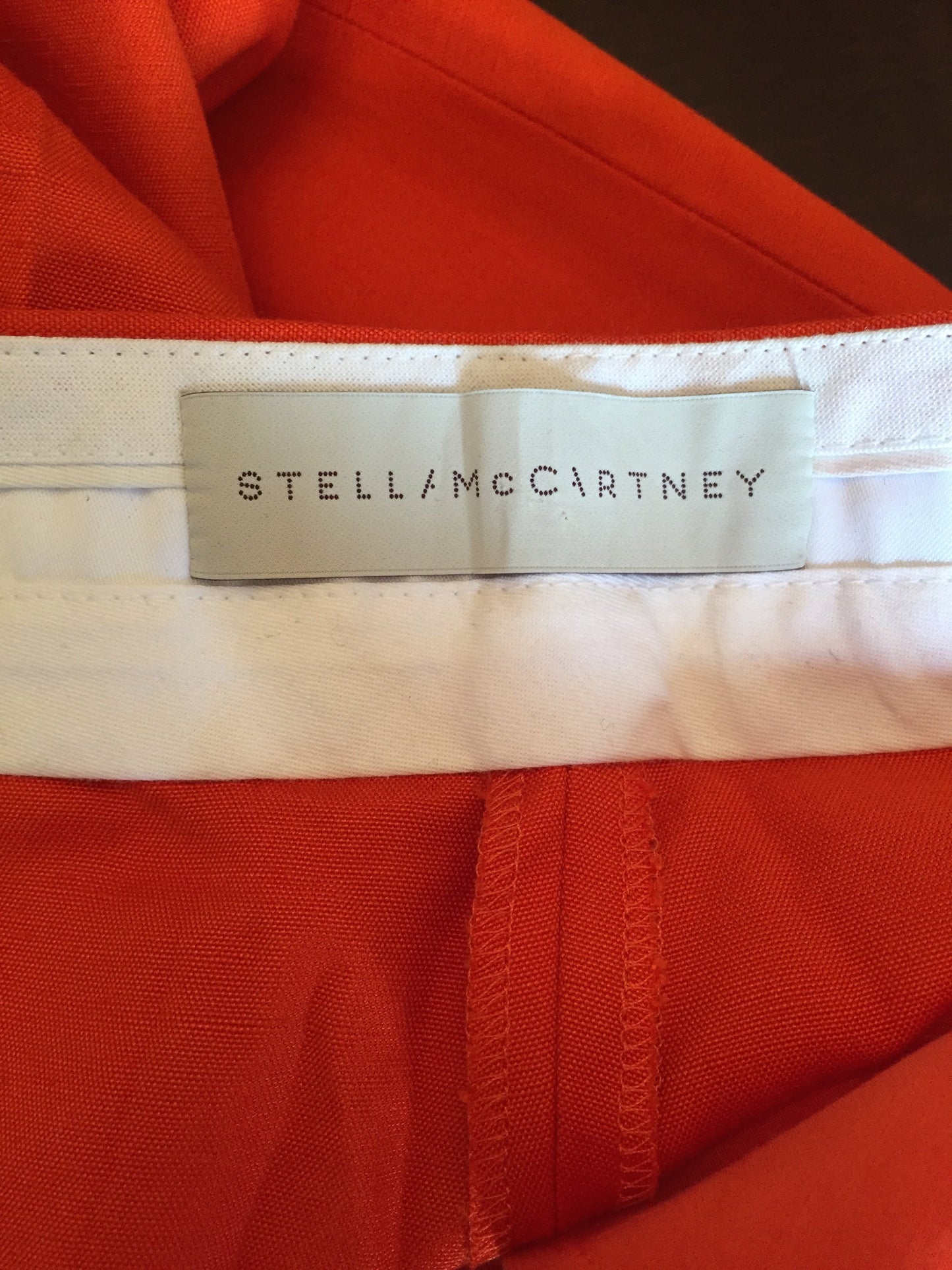 Pantalon Stella McCartney Orange T.36