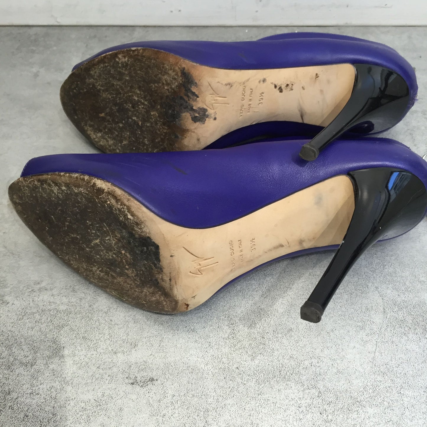 Boots Giuseppe Zanotti bleues T.39,5