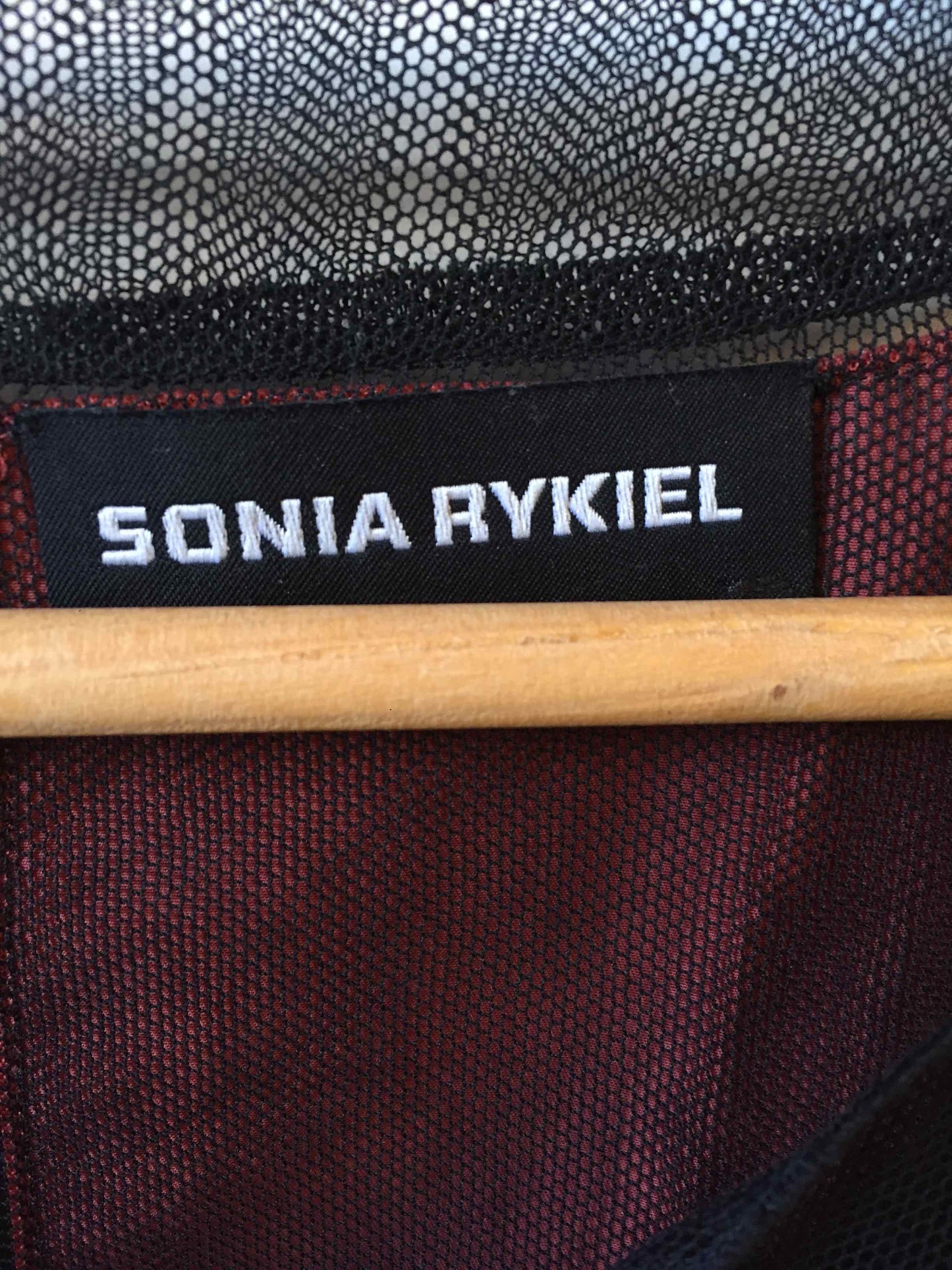 Robe Sonia Rykiel rouge T.36