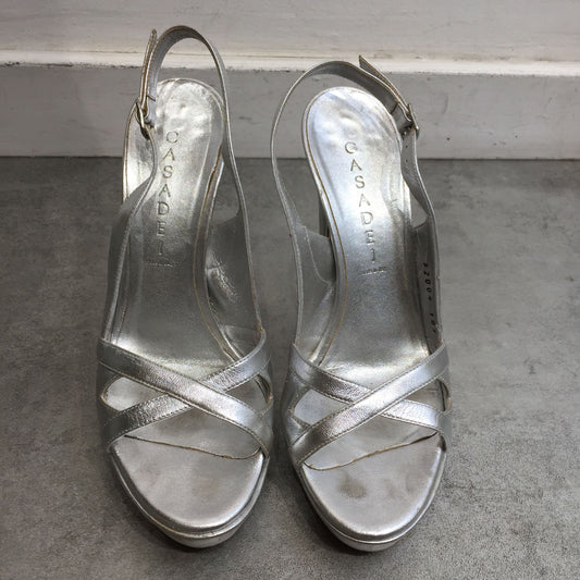 Sandales Casadei Argents T.37