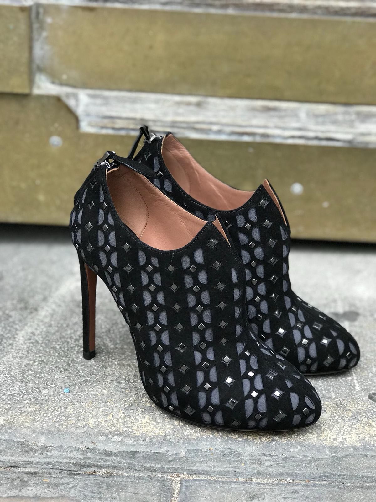 Boots Alaia noires T.37,5 Neuves