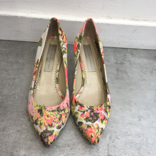 Escarpins Stella McCartney à fleurs T.36