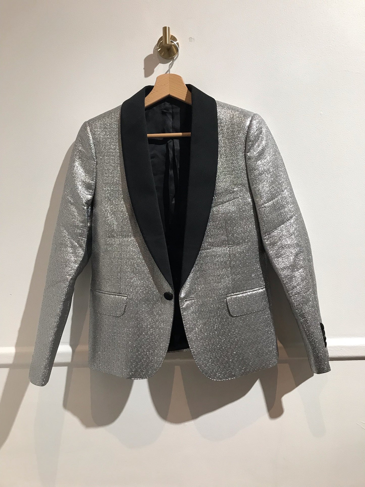 Blazer Celine argent T.36