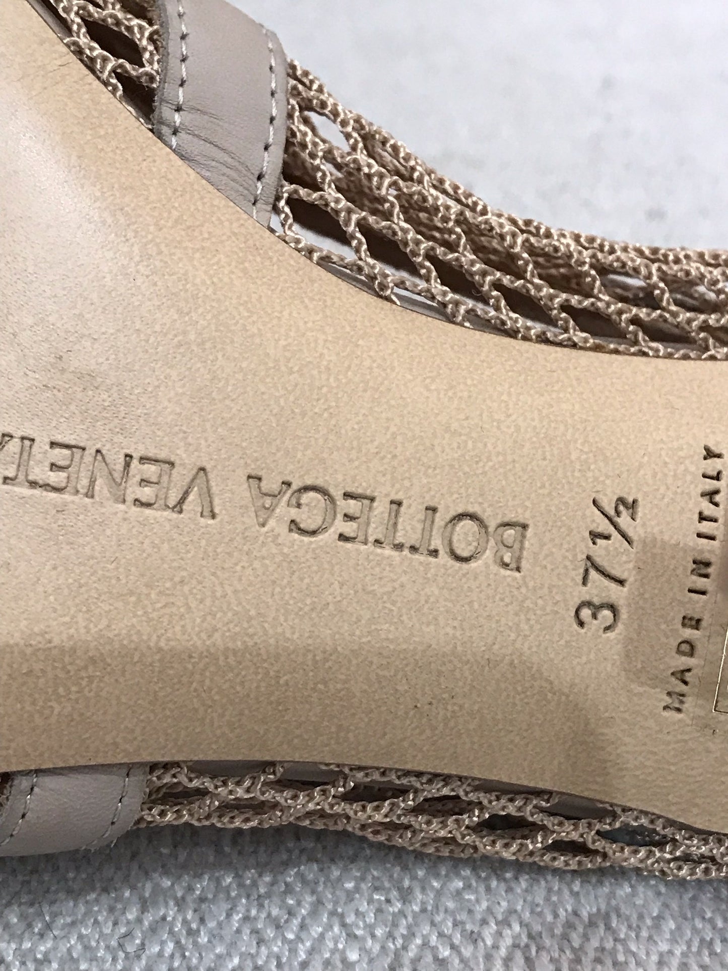 Escarpins Bottega Veneta Stretch T.37,5