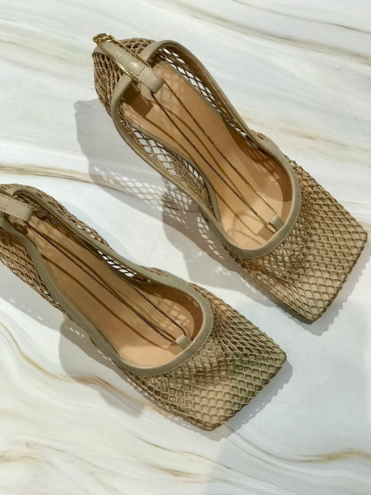 Escarpins Bottega Veneta Stretch T.37,5