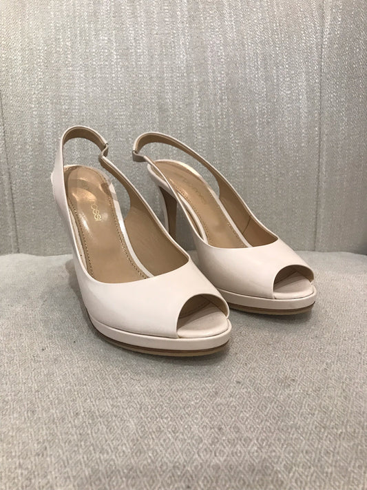 Escarpins Sergio Rossi blanc cassé T.35,5